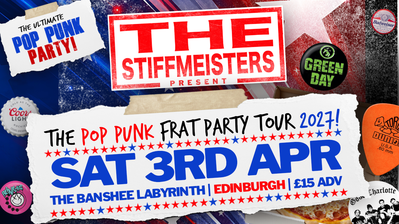 Pop Punk Frat Party Tour - Edinburgh